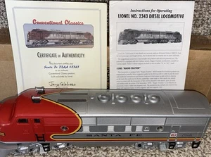 Lionel Santa F3A Diesellok (2343P) EXE mit Box & COA, GETESTET!!! - Bild 1 von 18