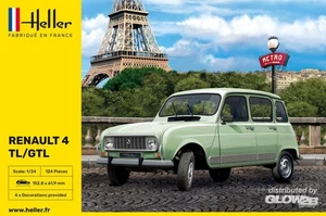 1/24 Maquette RENAULT 4L - HELLER 80759 - - Picture 1 of 2