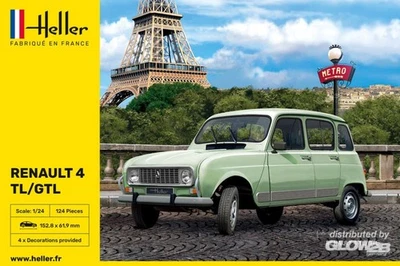 1/24 Modello RENAULT 4L - HELLER 80759 - - Immagine 1 di 2