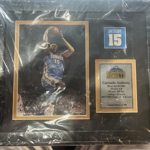 Carmelo Anthony 8"x 10" Picture Limited To 500. Mounted Memories - Picture 1 of 5