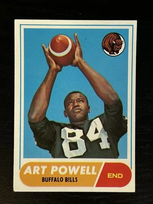 1968 Topps #71 Art Powell Buffalo Bills VG-EX - Image 1 of 2