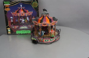 Lemax 74667 Spooky Town Spooky Scare-ousel Animated Display EX/Box - Bild 1 von 8