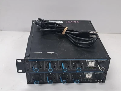 Shure SCM410 Four Channel Automatic Microphone Mixer - Image 1 of 4