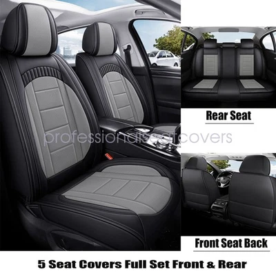 Fits 2007-2021 Subaru Impreza 5-Seats Car Seat Covers PU Front Rear Cushion Foto 1 de 4