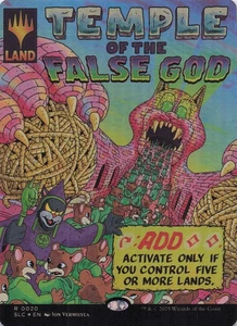 Temple of the False God Secret Lair Countdown Kit Foil #20 - Picture 1 of 2