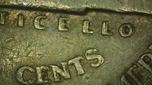 1939 Jefferson Nickel DDR - Doubled Monticello & Five Cents Free Shipping - Picture 1 of 5