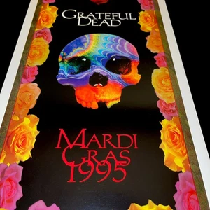 Grateful Dead Last Mardi Gras Show Run Oakland 1995 Konzert Poster Print Company - Bild 1 von 9