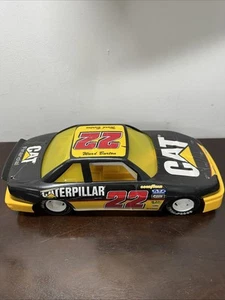 Coche de juguete Caterpillar Ward Burton 16" plástico Nascar #22 American Plastics Co 1:12 - Imagen 1 de 13