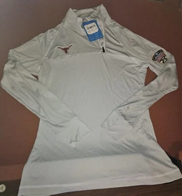 Ladies Texas Longhorns Football NCAA  Sugar Bowl Pullover REG. $109.90 Size Med. - Image 1 of 4