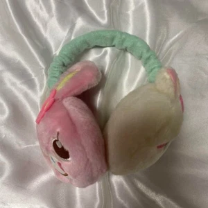 Mezzo Piano Kids Earmuffs New Unused Pink Plush Winter Accessories from japan - Picture 1 of 3