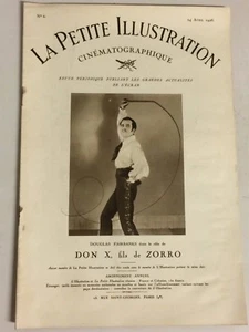PETITE ILLUSTRATION CINEMATOGRAPHIQUE  French film magazine #6 Douglas Fairbanks - Picture 1 of 3