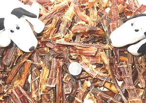 1kg Bully Sticks Pizzle Cut Pieces. Australian Dog Treats Chews Natural Dental - Picture 1 of 4