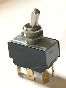 COLE HERSEE CH SCHWERLAST KIPPSCHALTER 55018BX DPDT 3A 250V SPATEN TERM fd7m79 - Bild 1 von 5