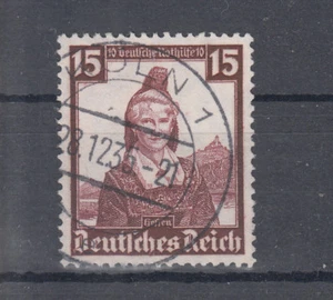 587 ) German Empire Stamp - Costumes (15+10 Rpf.) - Picture 1 of 1