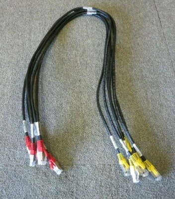 Job Lot 6 x IBM EMC 45W9365 M5A2-M4A1 RJ45 To RJ45 Ethernet Patch Cable 36" - Image 1 of 4