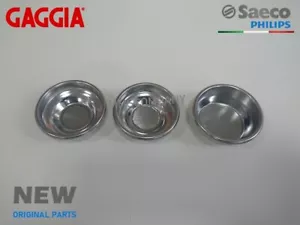 Saeco Gaggia Parts – OEM Filter Basket Set for Portafilter (Single, Double, Pod) - Picture 1 of 5