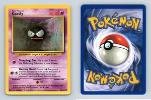 Gastly #50/102 Base Set Common Pokemon 1999 TCG Card - Picture 1 of 1