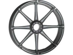 RevTech Moto Motorcycle Motorbike Velocity Billet Wheels Black - 21 x 3.50 Inch - Picture 1 of 6