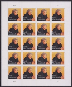 US 5757 Toni Morrison F sheet 20 MNH 2023 - Picture 1 of 1