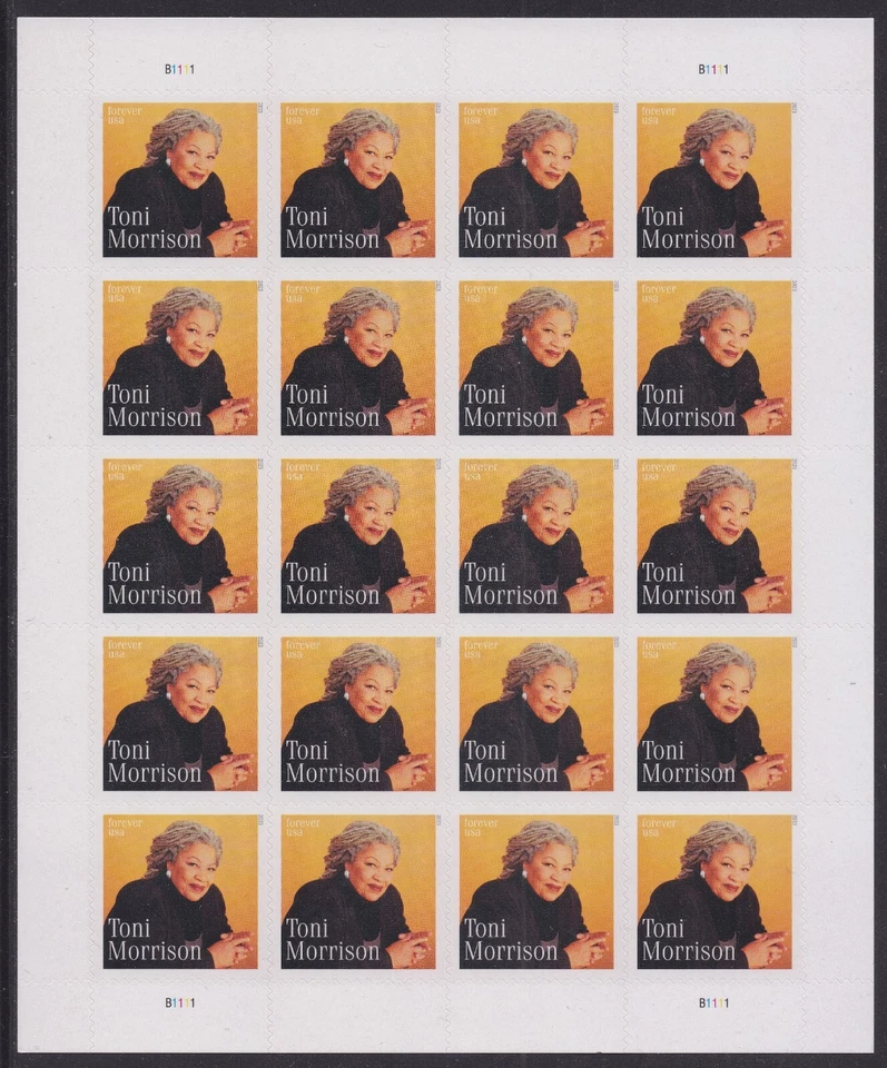 US 5757 Toni Morrison F sheet 20 MNH 2023 - Image 1 of 1