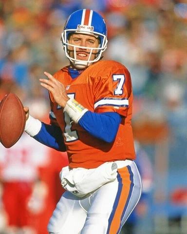 1991 Denver Broncos JOHN ELWAY Glossy 8x10 Photo Football Print Poster HOF 2004 Cover
