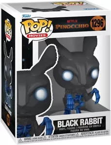 Funko - POP-Filme: Netflix Pinocchio - schwarzes Kaninchen brandneu im Karton - Bild 1 von 3