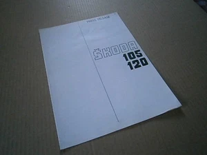 Catalogue  pub auto prospectus catalogue Skoda press release 105/120 avec tarif - Picture 1 of 4