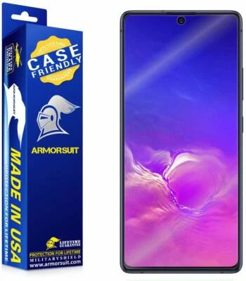 [2-Pack] ArmorSuit Galaxy Note 10 Lite (Case Friendly) Clear Screen Protector - Image 1 of 4