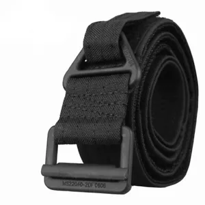 Emersongear Tactical CQB Rappel Belts Canvas Wristband Duty Waist Strap Sport BK - Picture 1 of 5