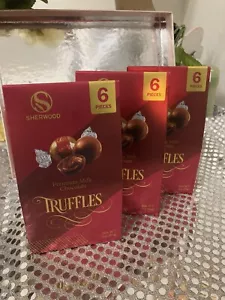 3 Cajas Sherwood Premium Trufas Chocolate con Leche - 12 Piezas en Total - Imagen 1 de 2