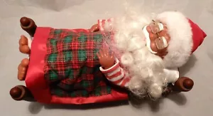 Vintage Snoring Santa Christmas Collectible Decor "C" Cell Batteries - Picture 1 of 8
