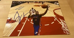 Greg Monroe Detroit Pistons 76ers Autographed Signed 8X10 Photo W/COA - Picture 1 of 3