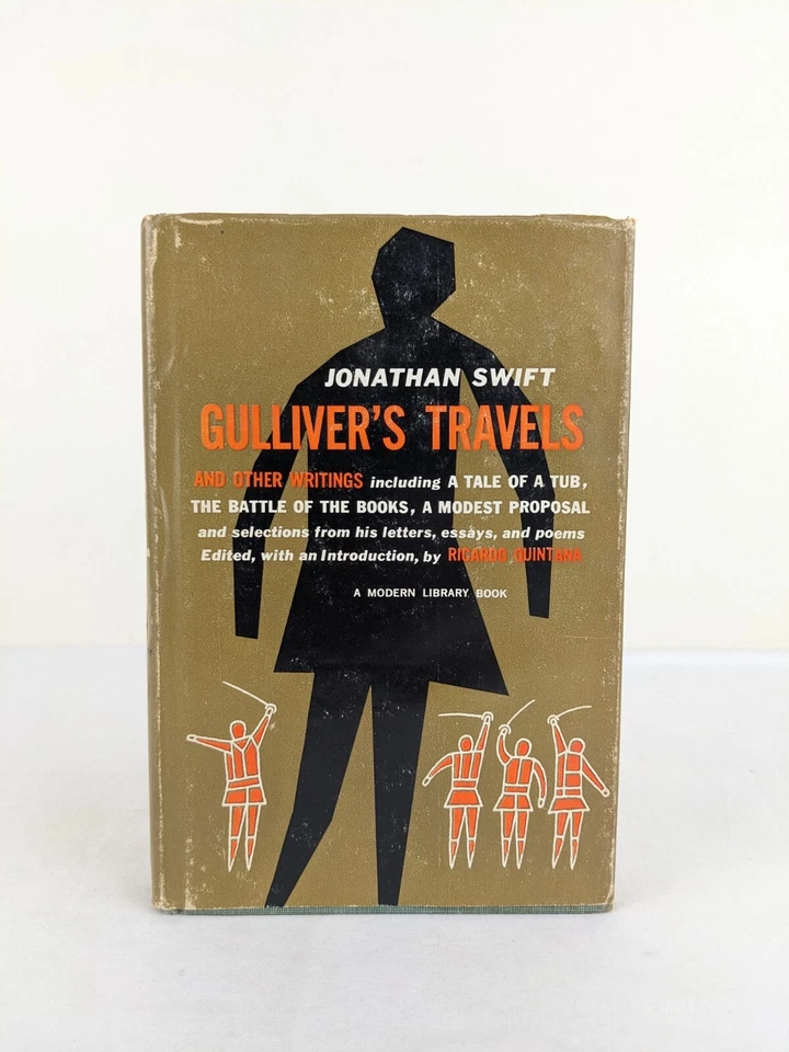 Gulliver's travels & other writings by Jonathan Swift 1958 Hardcover - Image 1 of 4