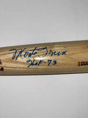 Monte Irvin Autographed Bat Louisville Slugger - Image 1 of 4