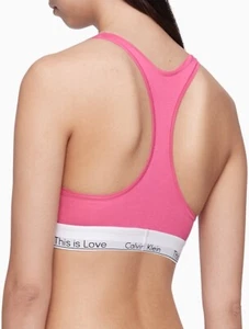 --@ Calvin Klein Women's (MEDIUM) Modern Cotton This Is Love Unlined Bralette - Picture 1 of 4