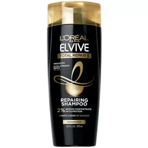 2 champú de reparación L'Oreal Paris Elvive reparación total 5 12,6 fl oz ea - Imagen 1 de 1