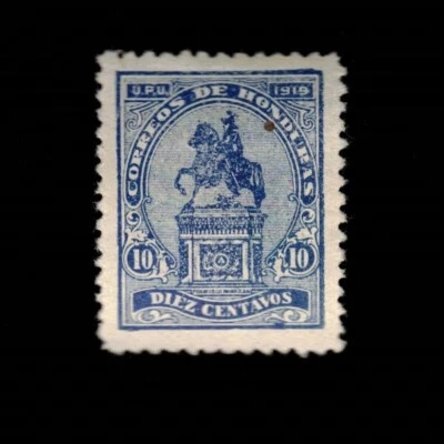 Гондурас, Скотт 188, статуя Франциско Моразана, 1919, MH - Изображение 1 из 2