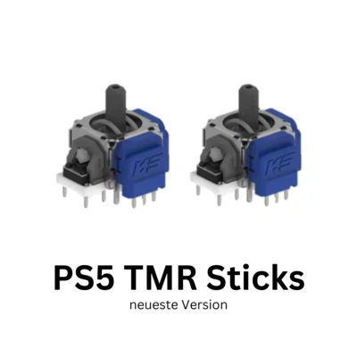 K-SILVER 2x PS5 Controller TMR Sticks | NEUSTE VERSION | NIE WIEDER STICKDRIFT