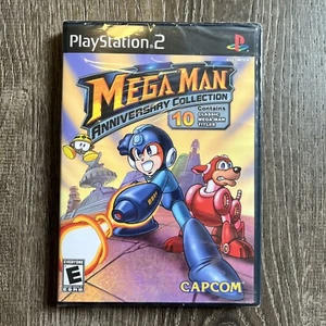 Mega Man Anniversary Collection (PlayStation 2 PS2 2004) 10 Classic Games - Picture 1 of 2