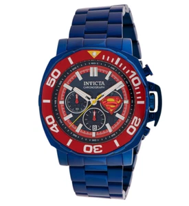Reloj cronógrafo Invicta DC Comics Superman para hombre 48 mm edición limitada 35077 - Imagen 1 de 16