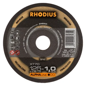 Rhodius Trennscheibe XT 70 125 x 1 mm 25 Stück - Bild 1 von 1