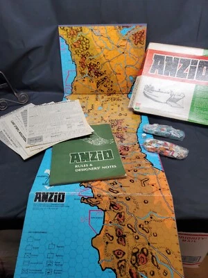 Vintage ANZIO Board Game Avalon Hill World War II 1944 Simulation - Image 1 of 4