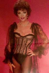 JOAN COLLINS Poster. Very Rare unused 38x26" 1983 Dynasty TV show. - Picture 1 of 2