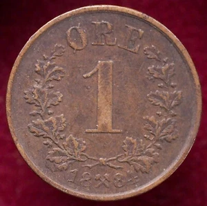 Norway 1 Ore 1884 (L0703) - CA-B - Picture 1 of 2