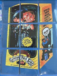 2005 Lost Wacky Packages 1st Series Rare Garbage Pail Kids Alt Puzzle Set GPK