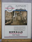 Rare Original Vtg 1930 Newalls Insulation Parsons Turbines Advertising Art Print
