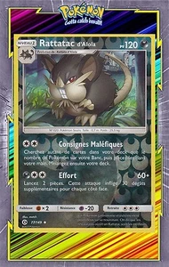 Rattatac d'Alola Reverse-SL1:Soleil et Lune-77/149-Carte Pokemon Neuve Française - Picture 1 of 1