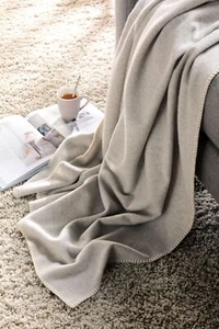 Biederlack Wohndecke Wolle - Bild 1 von 4