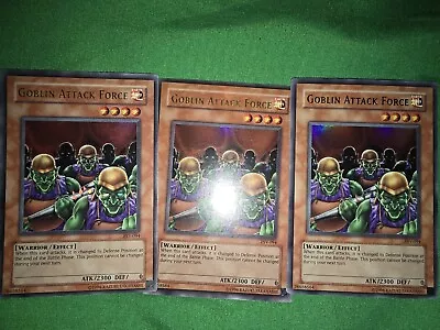 Yu-Gi-Oh! X3 Misprint Goblin Attack Force Pharaoh's Servant PSV-094 Playset - Image 1 of 4