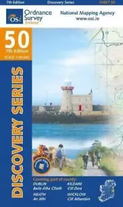 More details for county dublin, kildare, meath and wicklow map | ordnance survey ireland | osi di